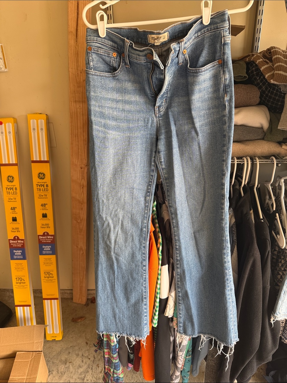 Madewell Ankle cut straight Jeans mabn